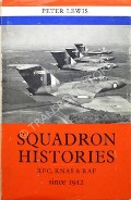 Book cover of Squadron Histories by LEWIS, Peter